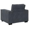 Armchair Dark Gray 100x78x84 Cm Velvet