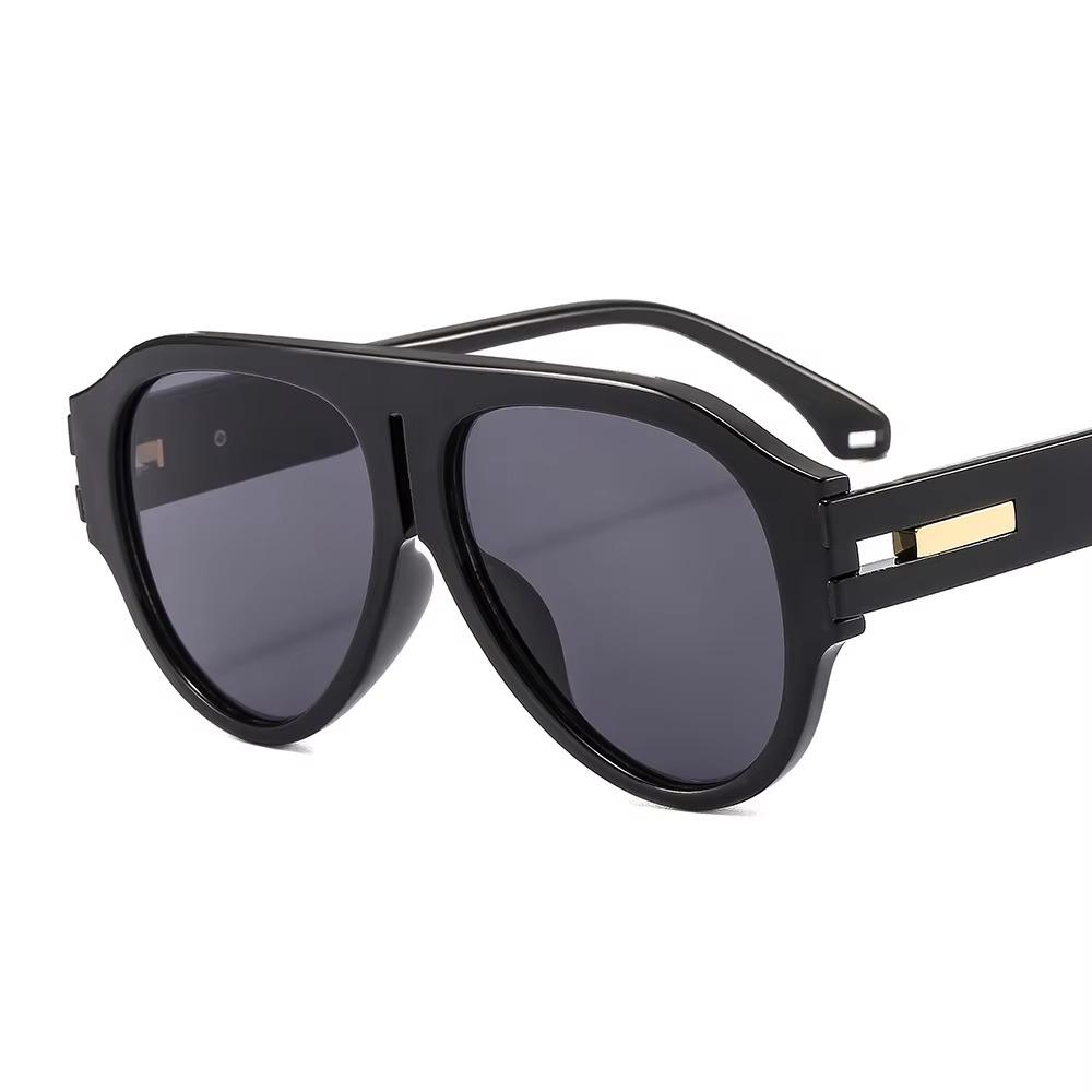 Nuevas Gafas de Sol Retro Piloto Cuadradas Oversize Para Mujer Hombre Moda Lujo Diseñador Gafas de Sol Tendencia UV400 Gafas