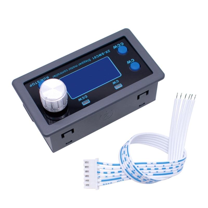 Programmable Stepper Motor Control Unit Featuring Distance Speed Delay Setting Cycle Repeatable Motor Controllers