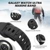 For Samsung Galaxy Watch Ultra 47mm Strap  Accessories Correa Sport Silicone Bracelet For Samsung Galaxy Watch Ultra 47 Mm Band
