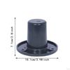 Speaker Stand Top Hat Mounting Bracket Easy Installation Mounts Cabinet Pole Mount