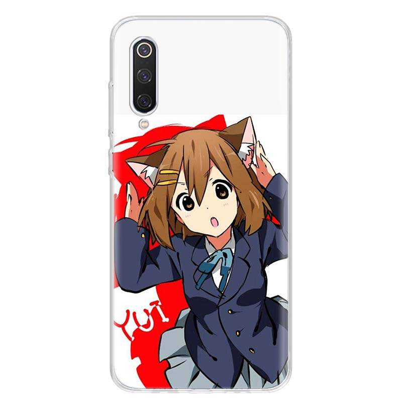 K on! Hirasawa Yui Anime For Xiaomi Redmi Note 14 13 12 11 10 Pro Phone Case 12S 11S 11T 11E Plus 14Pro 13Pro 12Pro 11Pro Cover