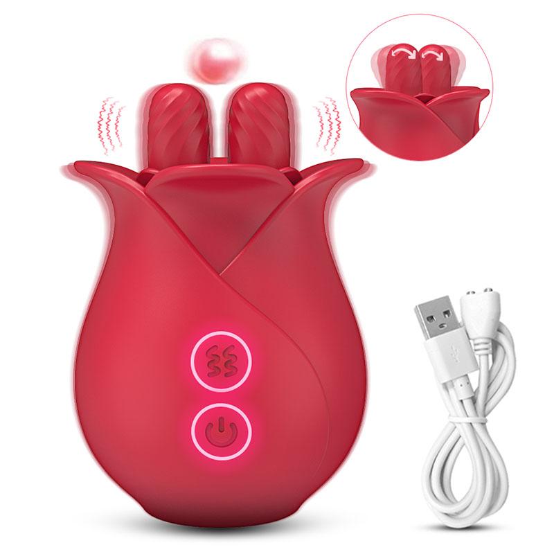 Powerful Vibrator Toy for Women Licking Sucking Vacuum Stimulator Oral Nipple Clit Sucker Sex Toys Goods for Female Adults