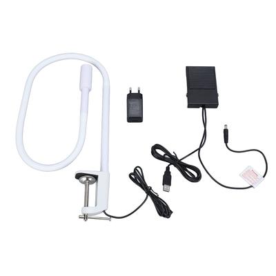 LED Eyelash Lamp Gooseneck Free Bending UV LED Light Eyelash Extension System for Home 100?240V EU