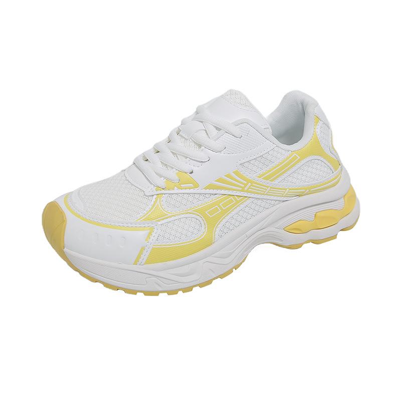 

Женские кроссовки в стиле «папиных кроссовок» летне-осенняя новая версия на платформе, сетчатые дышащие универсальные увеличивающие рост повседневные кроссовки женские Y103 35