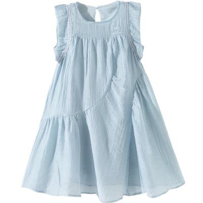 Girls' Summer Sleeveless Princess Dress