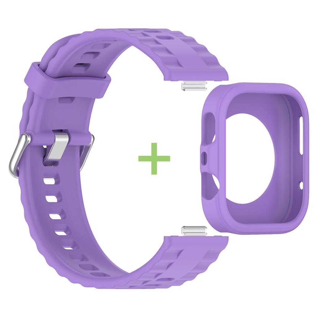 Silicone Strap+Protective Case For Huawei Watch Fit 4 Fit4 Pro Smartwatch Protector Soft Shell Bumper Cover Huawei Watch Fit4Pro