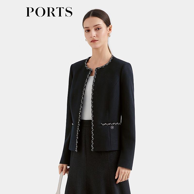 PORTS 2025 Autumn Women's Knitted Cardigan