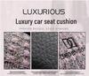 Seamless Full Coverage Linen Car Seat Cushion - Four Seasons Little Fragrant Style Cover