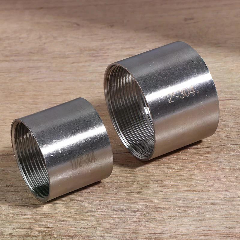 1/8" 1/4" 3/8" 1/2" 3/4" 1" 11/4" 11/2" BSP Female DN 6/8/10/15/20/25/32/40/50mm Barrel Coupler Nipple Pipe Fitting Connector