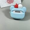 Airpods Case Designed For Airpods 1/2/3/4/Pro/Pro2 Anime Rilakkuma Adorable Cherry Bear Periphery Fashionable Playthings Drop Resistant Silicone Gifts