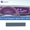 For Ford Equator Sport -2025 Car interior center console protective sticker interior decorative strip TPU protective sticker