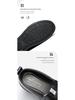 Qingting Men's 2025 Soft Sole Leather Slip-On Business Casual Shoes - Non-Slip, Round Toe, Dad Style