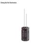 Aluminum Electrolytic Capacitor 400V 6.8UF, High-Frequency, Lightning Surge Protection, PET, 8x12 Brown.