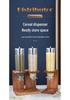 Ontbijtgranen & Gedroogd Fruit Dispenser - Bewaarpot met 5 Compartimenten voor Buffet & Restaurant