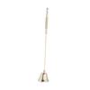1Pcs Fashion Stainless Steel Bell Shaped Candle Snuffer Wick Trimmer Cover Hand Tool(gold)