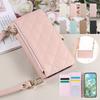 Crossbody Wallet Case for For Samsung Galaxy S25Edge S25 Plus S24 Ultra S23 FE S22 S21 Phone Cover Leather Case Cash Cards Bag Strap