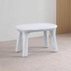 Nordic Creative Children's Chair - Simple Plastic Stool with Backrest for Kindergarten or Home Dining.