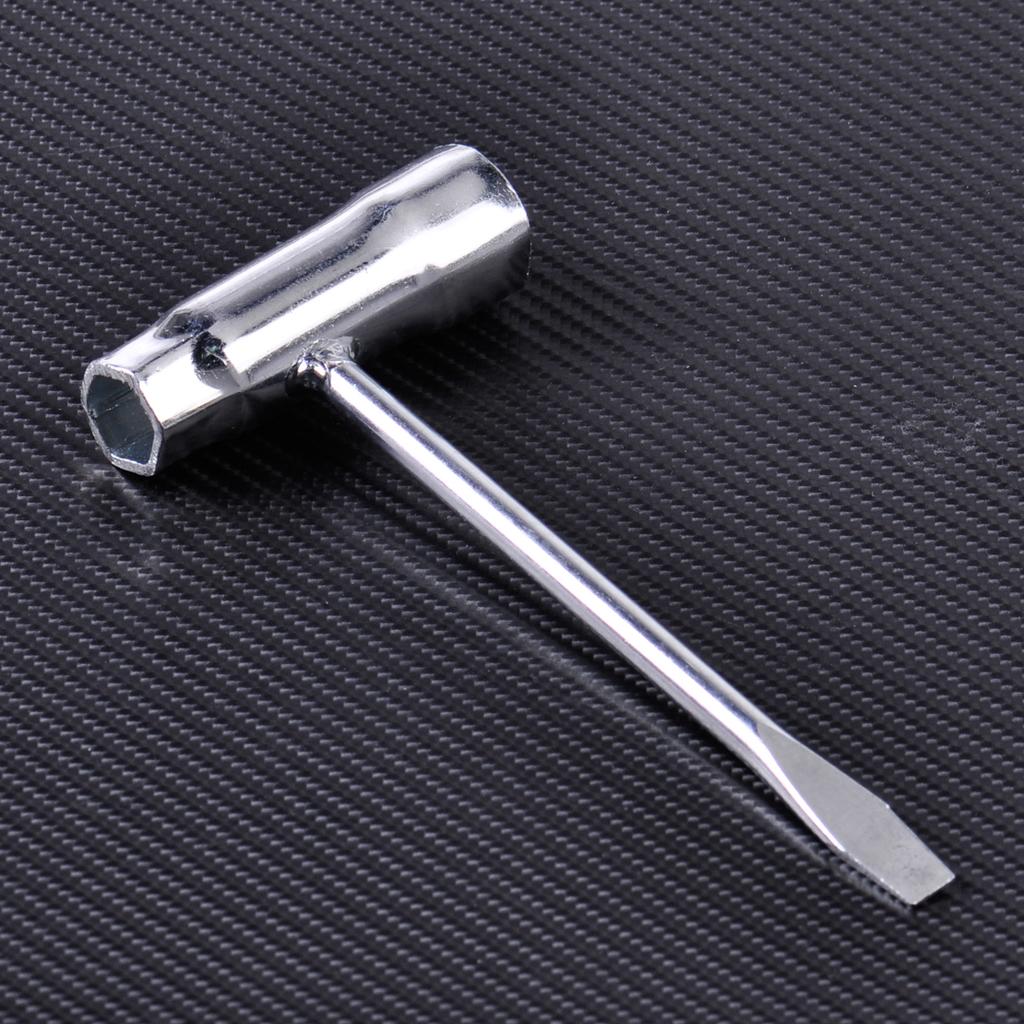 LETAOSK New Chainsaw T Wrench 3/4" (19mm) x 1/2" (13mm) Spark Plug Chain fit for STIHL Husqvarna