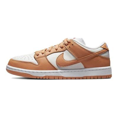 Dunk Low Pro ISO SB Light Cognac Unisex Sneakers Brown White DM8998-200