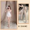 Sex Underwear Lace Integrated Body Sculpting One-piece Nightdress Sexy Temptation Halter Pajamas Split Suspenders Straps