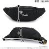 [Fender] Waist Bag Small Size 950-6050 Small Waist Pouch [01] Black