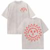Rawayana Donde Es El After Album Vintage Washed Tshirt Mens Clothing Fashion Gothic Tshirts High Quality Casual Loose T Shirt