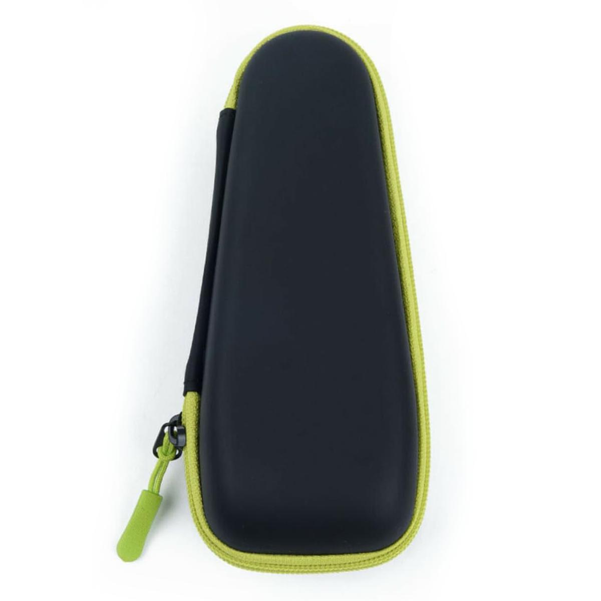 

Сумка для хранения бритвы Leeseph, органайзер для портативной бритвы, дорожная сумка для переноски триммера для бороды, жесткий футляр для переноски бритвы чёрный