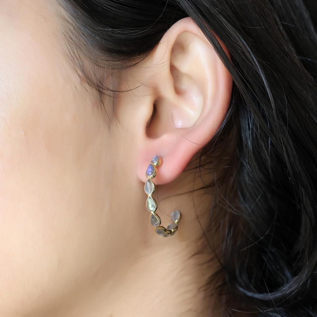 Gold Plated Jewelry, Silver Jewelry, Dainty Earrings, Gift For Her, Women Jewelry