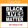 Hochwertige 3x5ft Black Lives Matter Flagge mit robusten Messingösen für einfache Aufhängung