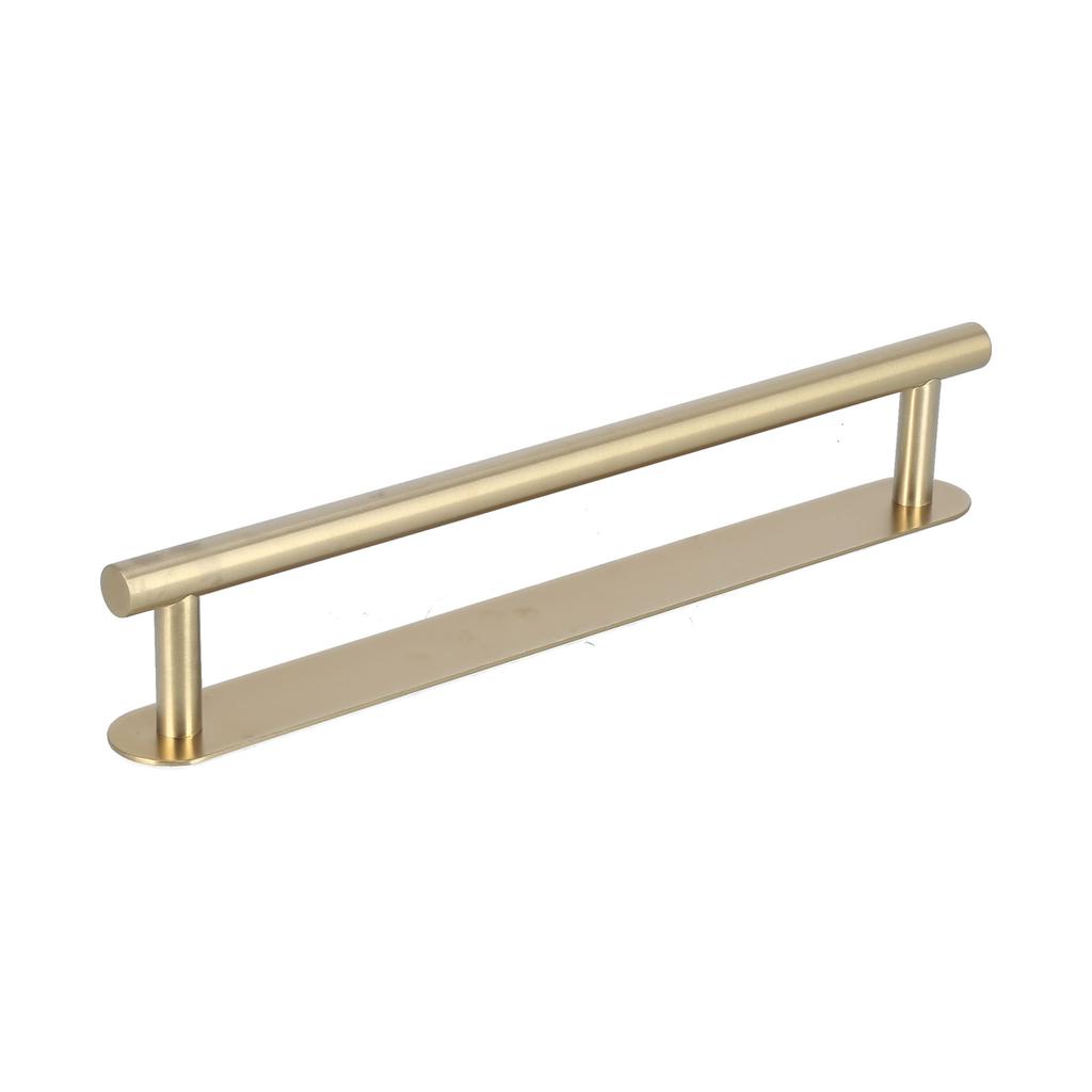 Single Rod Towel Bar 304 Stainless Steel Wall Mount Adhesive Kitchen Dish Cloth Hanger Brushed