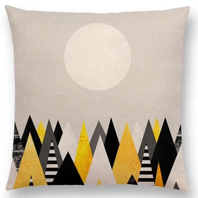 New Colorful Rocks Candy Gems Stained Glass Abstract Blocks Geometric Art Prints Cushion Cover Car Sofa Throw Pillow Case