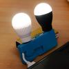 Mini Portable USB LED Lamp 5V 5W Super Bright Book Light Reading Lamp for Laptop PC Computer Room LED Bulb 35X35X65mm
