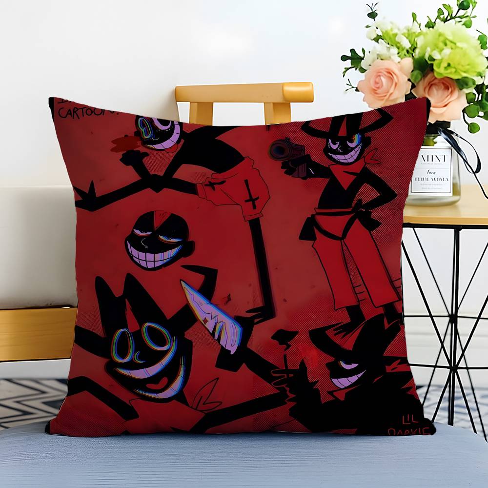 Singer L-Lil Darkie-MT Rapper Pillow Case Printed Brushed Fleece Pillow Baby Skin-Touch Eco-Friendly Dye-Sublimat