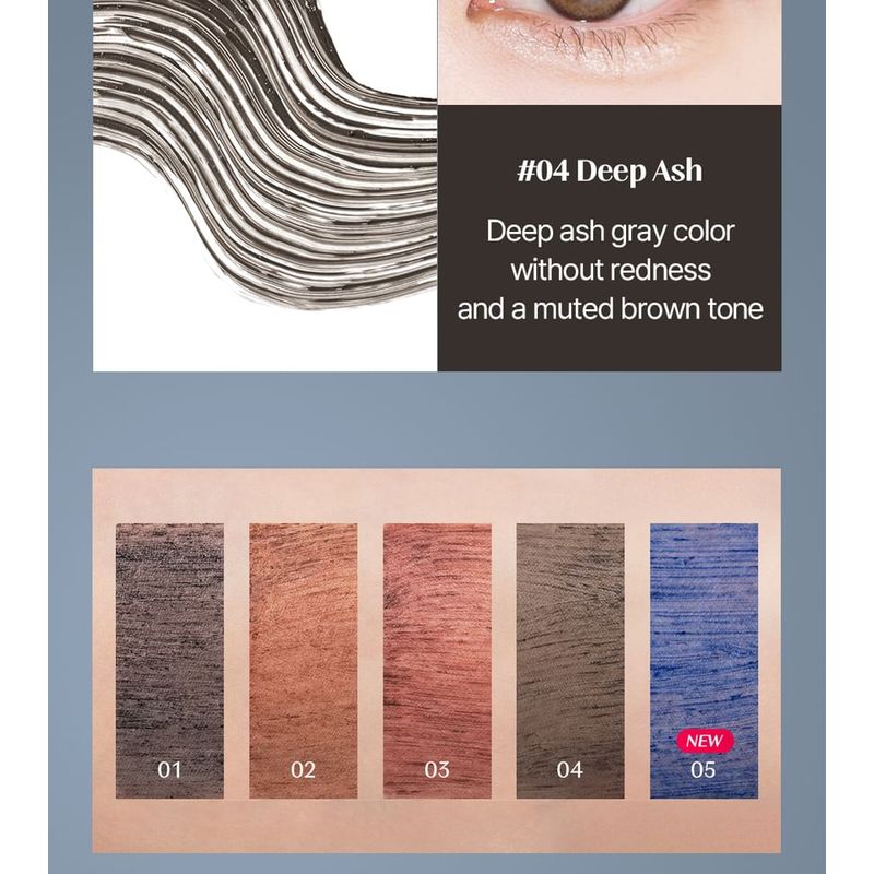 COSNORI - Perfect Setting Mascara Waterproof Long & Curl - 5 Colors