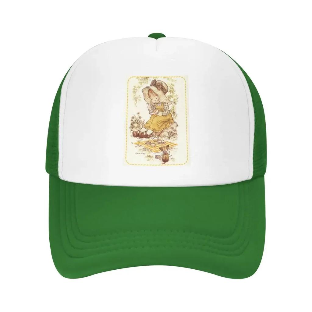 Sarah Kay Swing Girl Cap Fashion Casual Mesh Baseball Caps Adjustable Hat Hip Hop Summer Unisex Baseball Hats Polychromatic