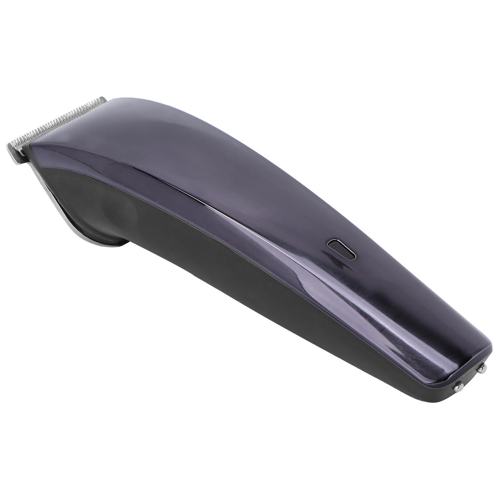 

Профессиональный аккумуляторный электрический триммер для волос, машинка для стрижки волос, инструмент для укладки волос, серебристый синий