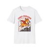 Unisex Softstyle T-Shirt Heroic Corgi Superdog Comic Adventure Cartoon Art