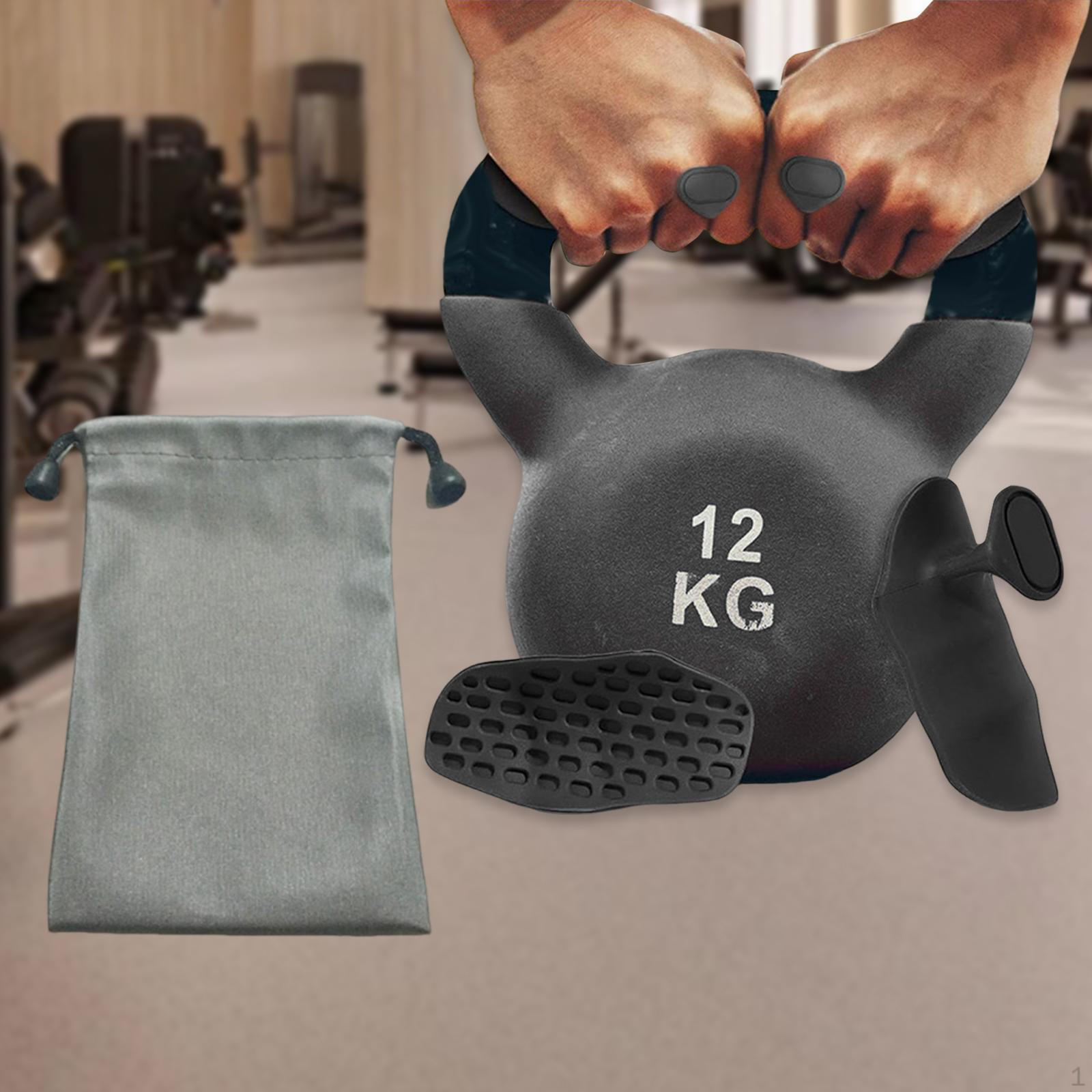 

Регулировка рукоятки для поднятия тяжестей с легкими спортивными захватами, тренировочные перчатки для поперечных упражнений чёрный