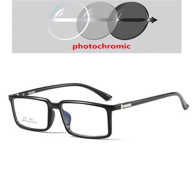 Anti-Blue Light Square Prescription Eyeglasses Women Men  Myopia Lens Optical Spectacle Myopes Lunettes 0 -0.5 -0.75 To -4.0