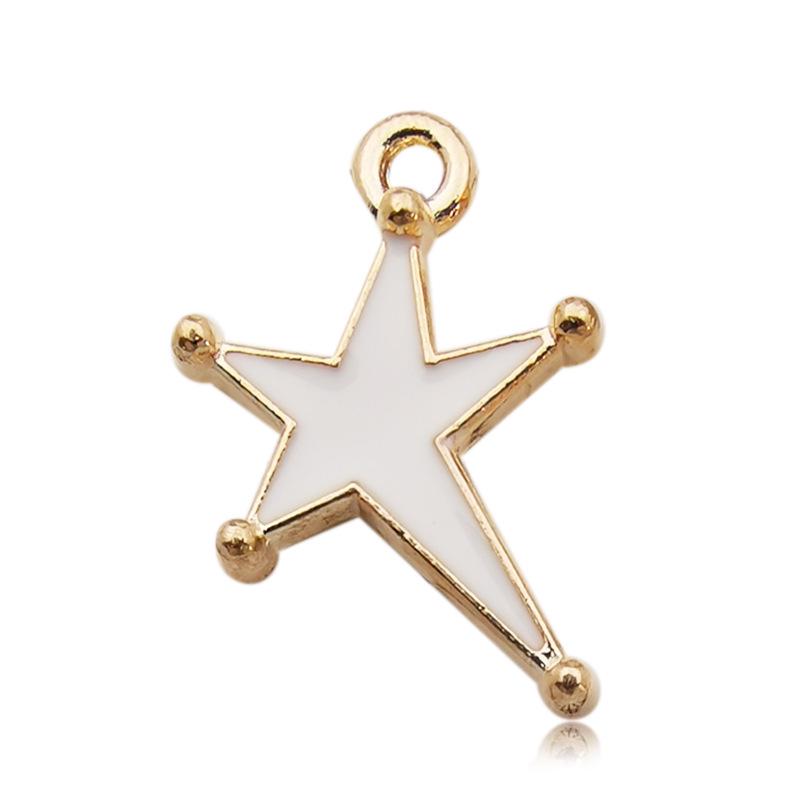 Summer Charm Drip Oil Earrings & Necklace Set - Cute Student Style Dangle Pendant Accessories