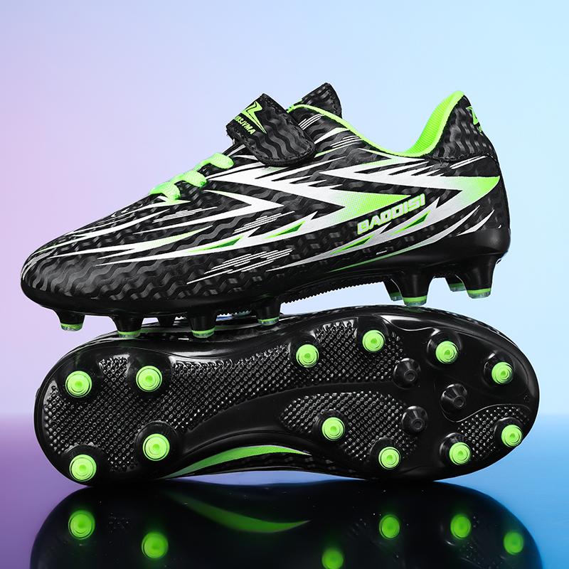 Çocuk futbol ayakkabıları toplum FG okul futbol kramponları Cleats çim ayakkabı erkek kız açık atletik eğitim spor ayakkabı