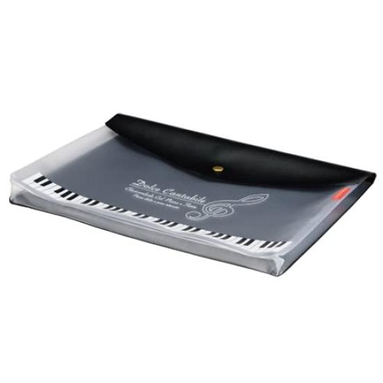 Sheet Music Piano A4 Gusseted Music Case Musical Notes