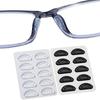 5 Paar/Los Rutschfeste Silikon-Nasenpads für Brillen, Korrektionsbrillen und Sonnenbrillen, Weiche Anti-Rutsch-Nasenpads, Lesebrillenzubehör