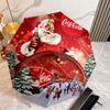 Christmas Gift Halloween Theme Bear Truck Coca Cola umbrella is suitable for all seasons, including home travel and outdoor activities Y15