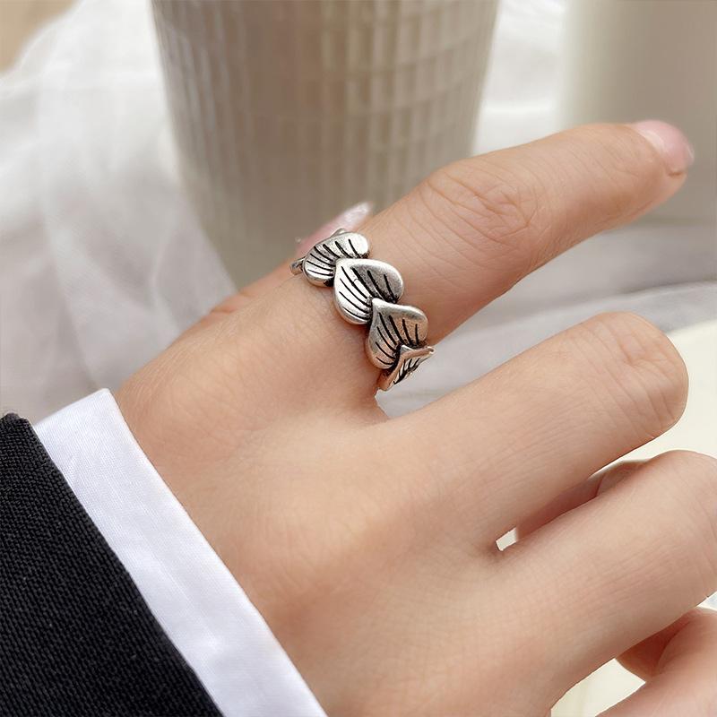 DIMANAF Women Jewelry Steel Ring Elegnat Lady Fashion