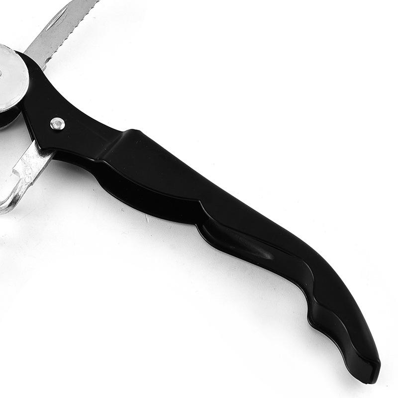 Multifunktionaler Edelstahl-Flaschenöffner Hippocampus Bierflaschenöffner Outdoor-Handwerkzeug mit Mini-Festklingenmesser