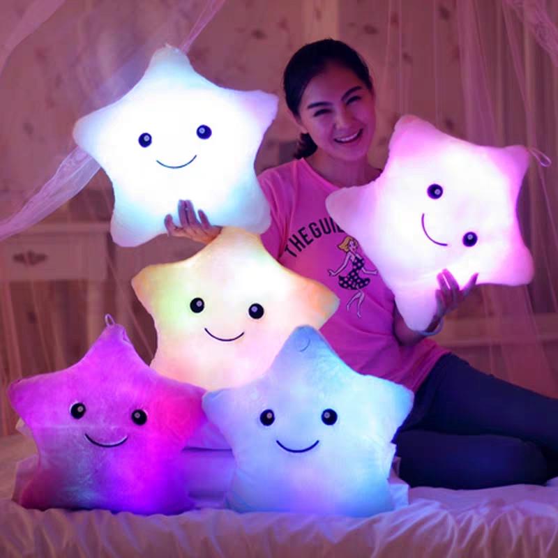 light up star pillow