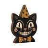 Vintage Wooden Halloween Tabletop Decor - Creative Funny Party Decoration for Home