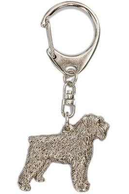 Bouvier Des Flanders British Art Dog Keychain Collection